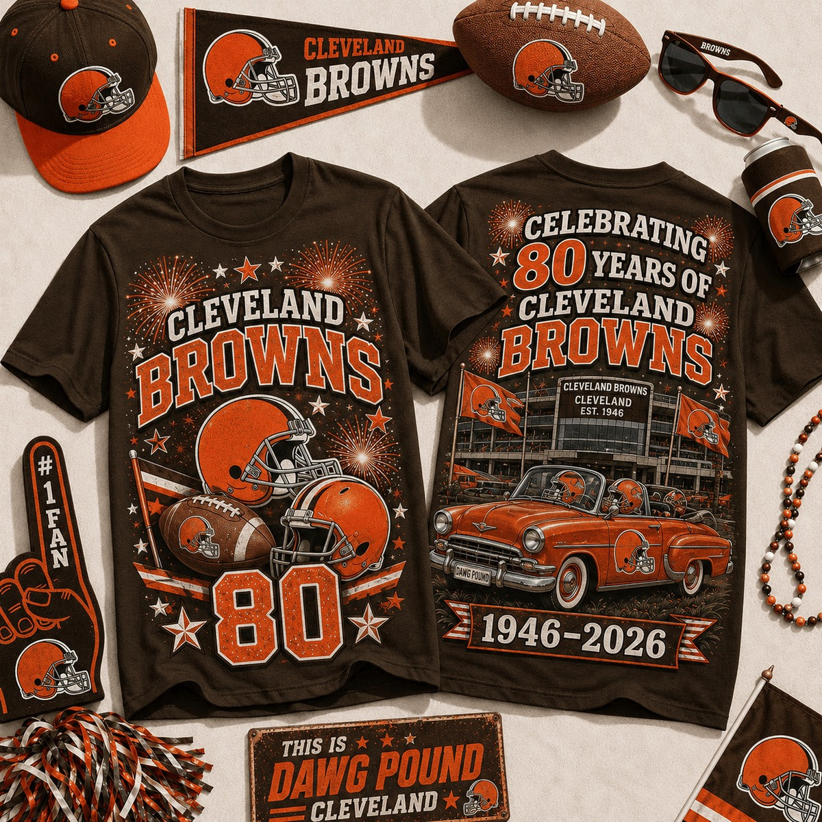 CLE Premium NFL Legacy Celebration 3D Shirt