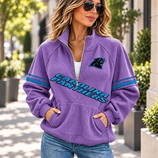CP x NFL Corduroy Half-Zip Sweatshirt