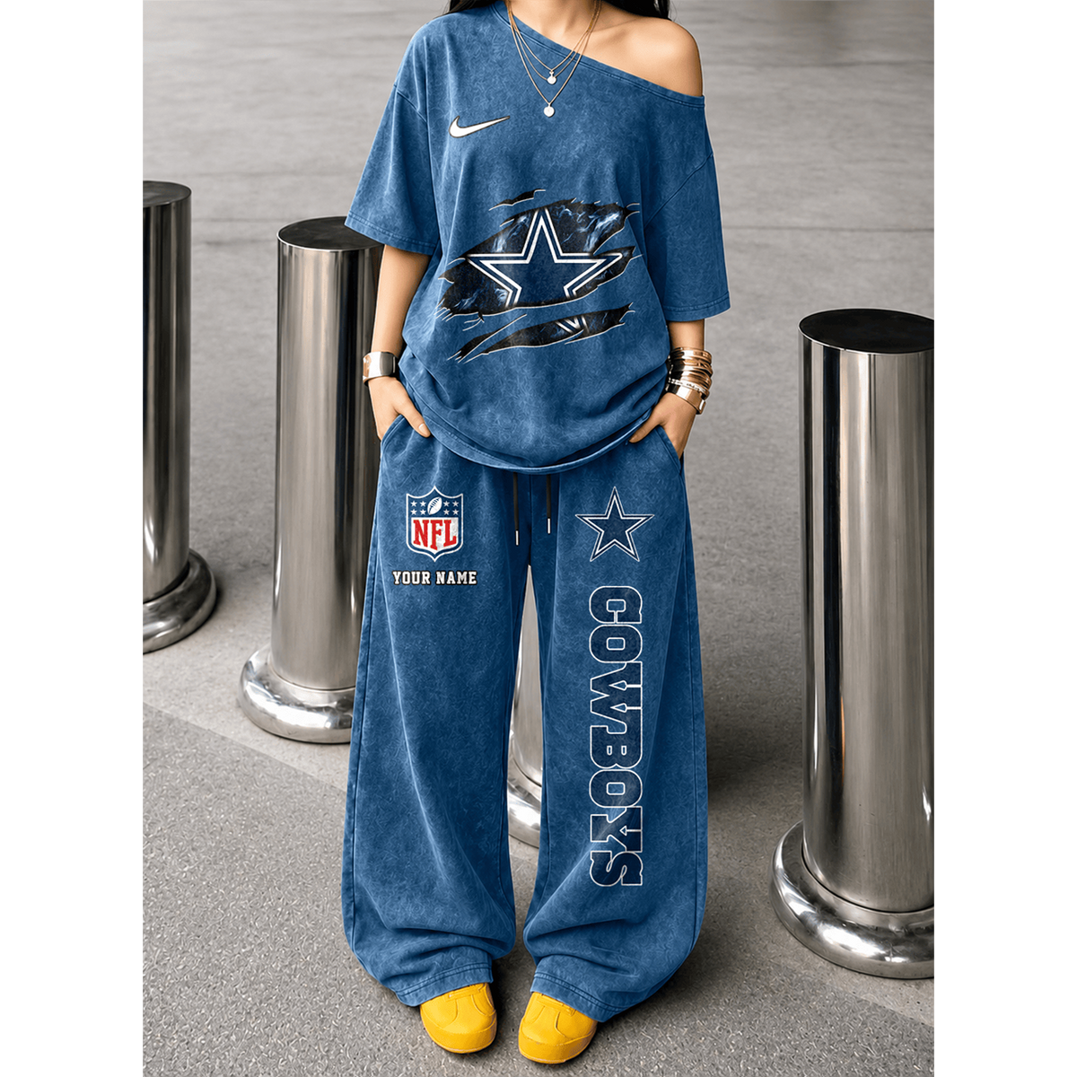 DAL x NFL Relaxed Fit Two Piece Sportswear Set