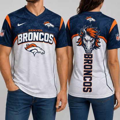 DB Premium NFL Power Graphic 3D V-neck Shirt