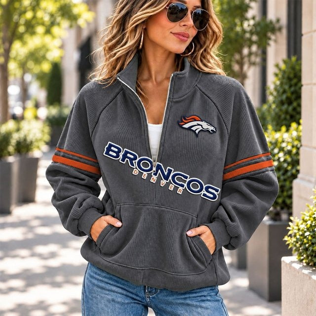 DB x NFL Corduroy Half-Zip Sweatshirt