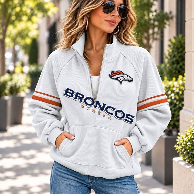 DB x NFL Corduroy Half-Zip Sweatshirt