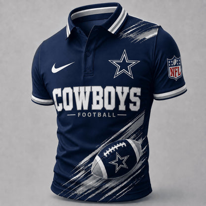 DC Premium NFL Dynamic Gridiron Style Polo