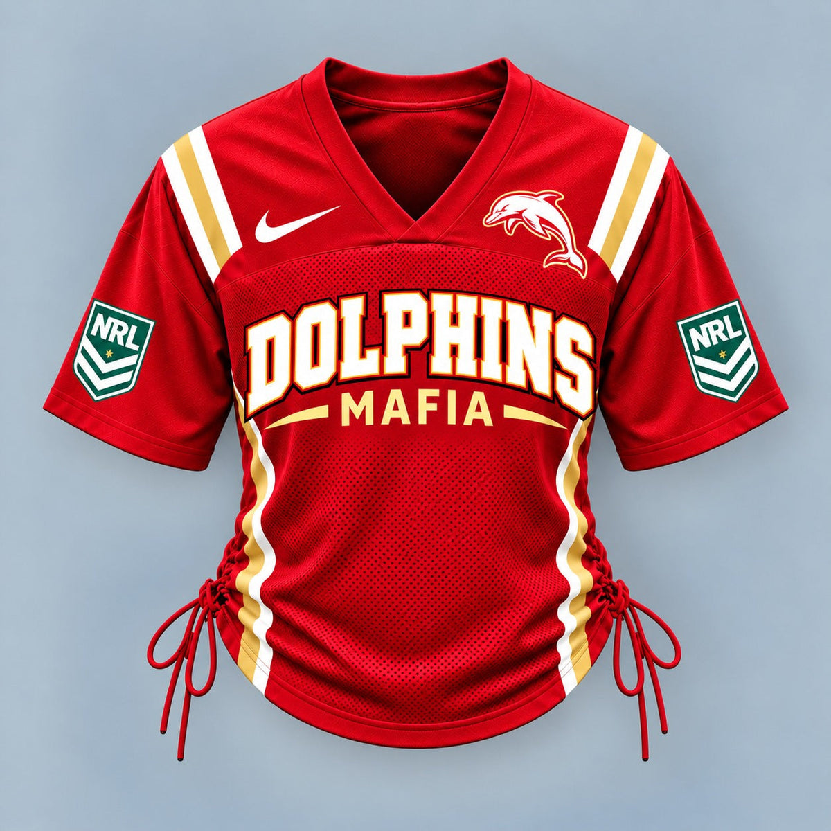 DOL Premium EPL Game Day Women Lace-Up Jersey Shirt