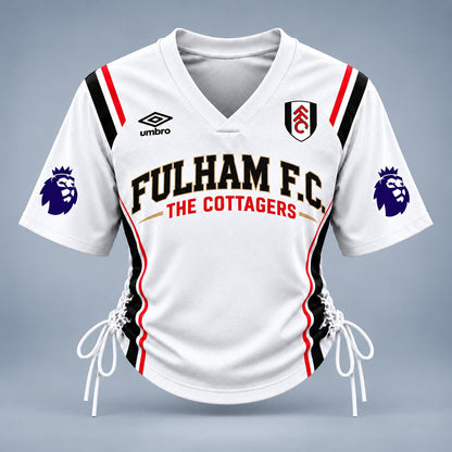 FUL Premium EPL Game Day Women Lace-Up Jersey Shirt
