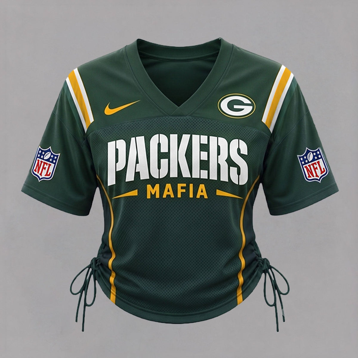 GBP Premium NFL Game Day Women Lace-Up Jersey Shirt