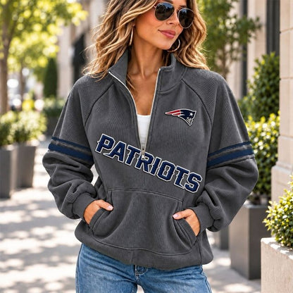NEP x NFL Corduroy Half-Zip Sweatshirt