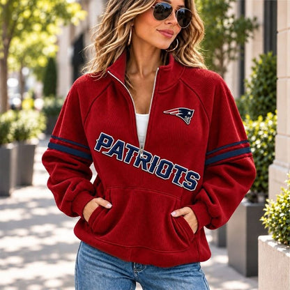 NEP x NFL Corduroy Half-Zip Sweatshirt