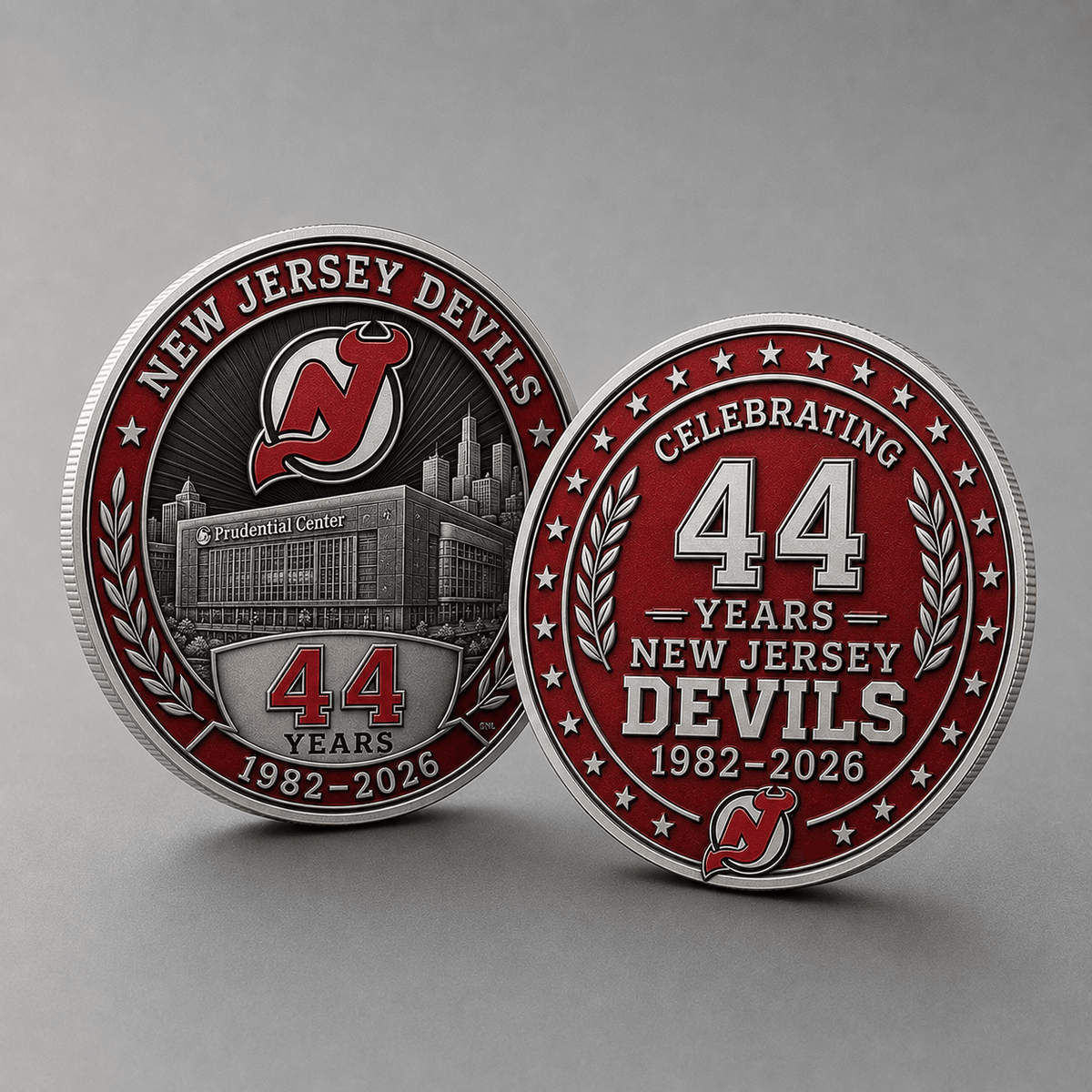 NJD Premium NHL Anniversary Commemorative Challenge Coin