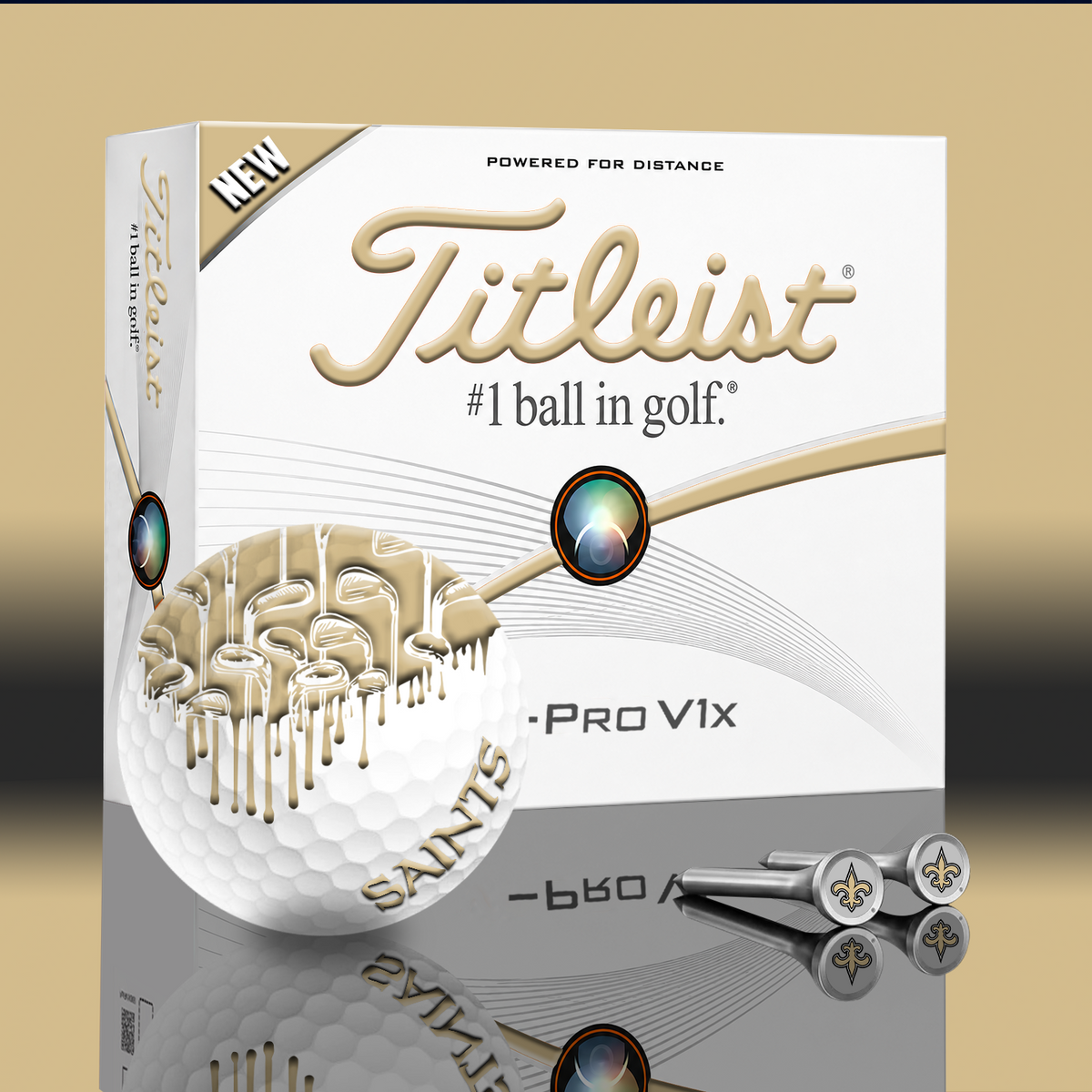NO x NFL PERSONALIZED GOLF BALL LIMITED EDITION V2