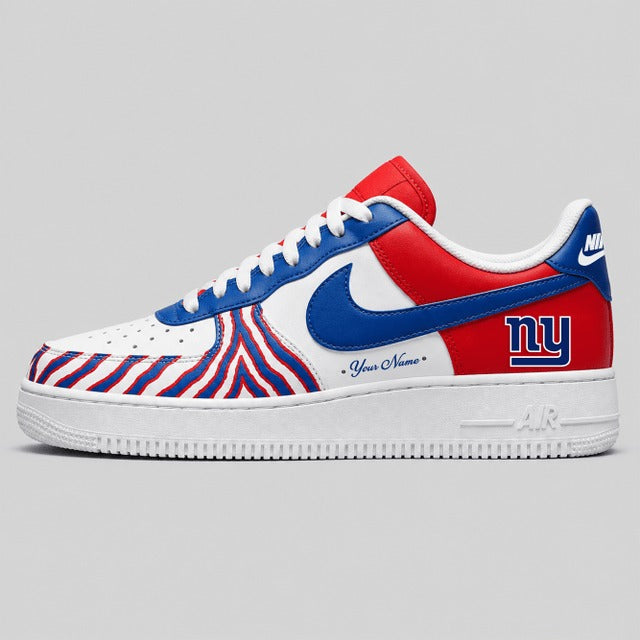 NYG Premium NFL Personalized Low Top AF1 Shoes