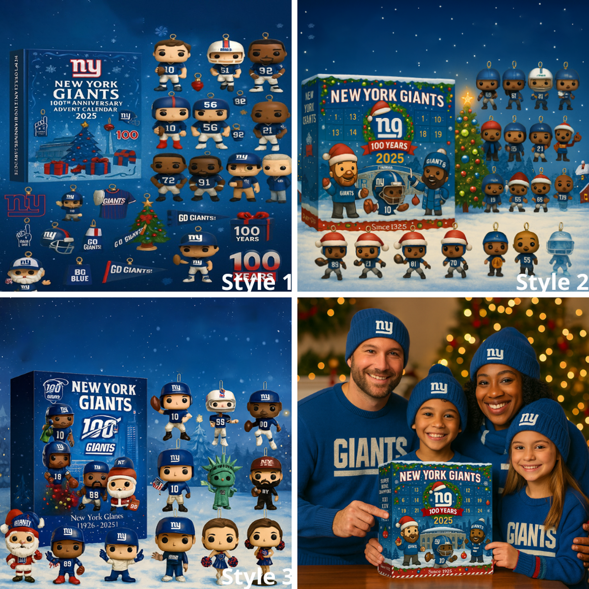 NYG x NFL Advent Calendar
