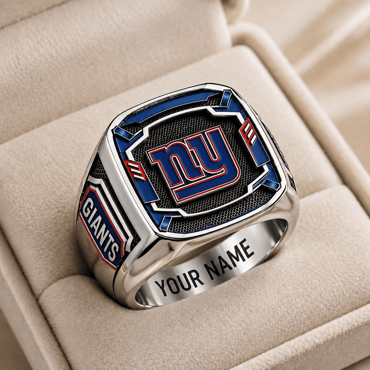 NYG x NFL Special Ring Custom Any Name Gift For Fan Love