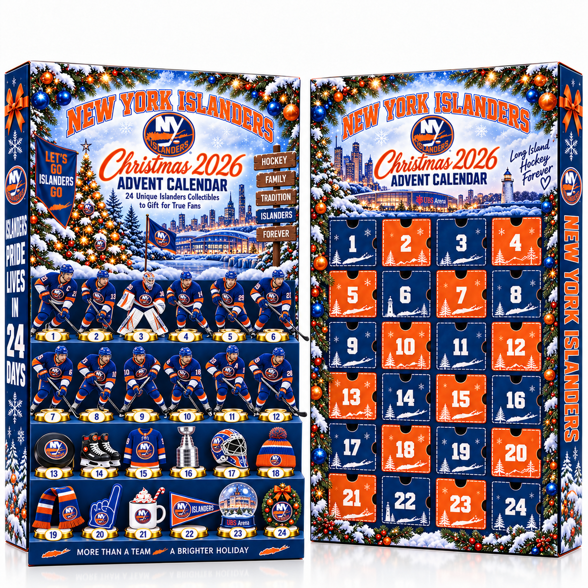 NYI x NHL Christmas 2026 Advent Calendar Blink Box