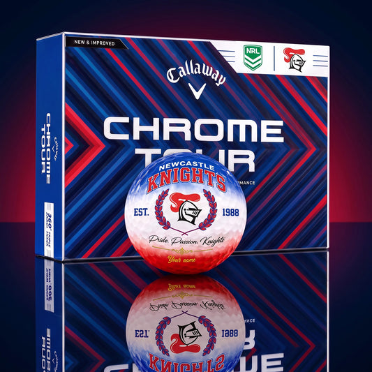 OFFICIAL CALLAWAY X PREMIUM NRL NK BESPOKE NAME GOLF BALL LIMITED EDITION