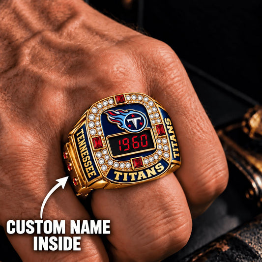 OFFICIAL NFL X PREMIUM TEN EXCLUSIVE ROSE GOLD RING Bespoke Name Limited Edition