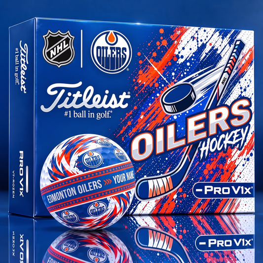 OFFICIAL TILIEST X SIGNATURE NHL EO CUSTOME NAME 3D TIE-DYE V5 GOLF BALL SET EDITION