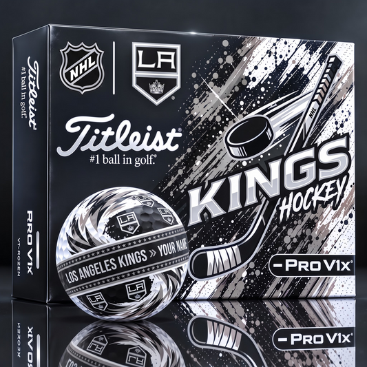 OFFICIAL TILIEST X SIGNATURE NHL LAK CUSTOME NAME 3D TIE-DYE V5 GOLF BALL SET EDITION