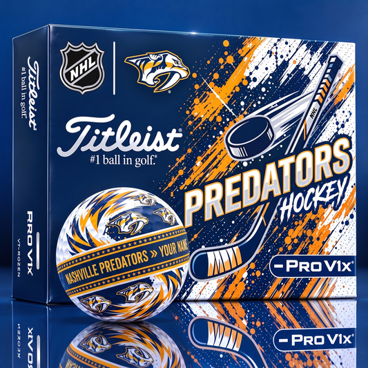 OFFICIAL TILIEST X SIGNATURE NHL NP CUSTOME NAME 3D TIE-DYE V5 GOLF BALL SET EDITION