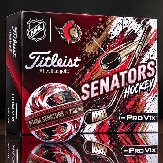 OFFICIAL TILIEST X SIGNATURE NHL OS CUSTOME NAME 3D TIE-DYE V5 GOLF BALL SET EDITION