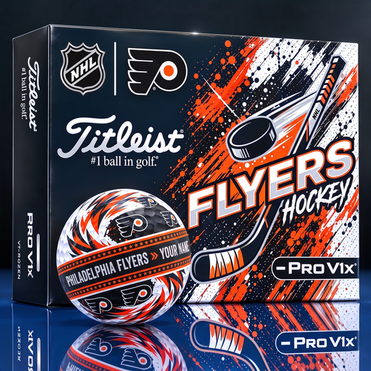OFFICIAL TILIEST X SIGNATURE NHL PF CUSTOME NAME 3D TIE-DYE V5 GOLF BALL SET EDITION
