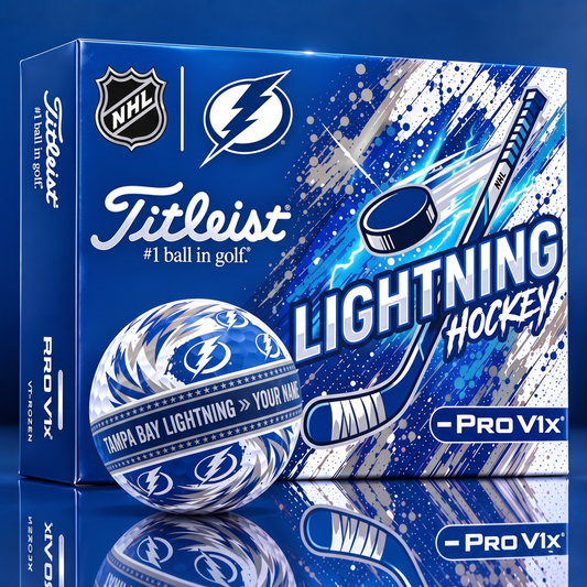 OFFICIAL TILIEST X SIGNATURE NHL TBB CUSTOME NAME 3D TIE-DYE V5 GOLF BALL SET EDITION