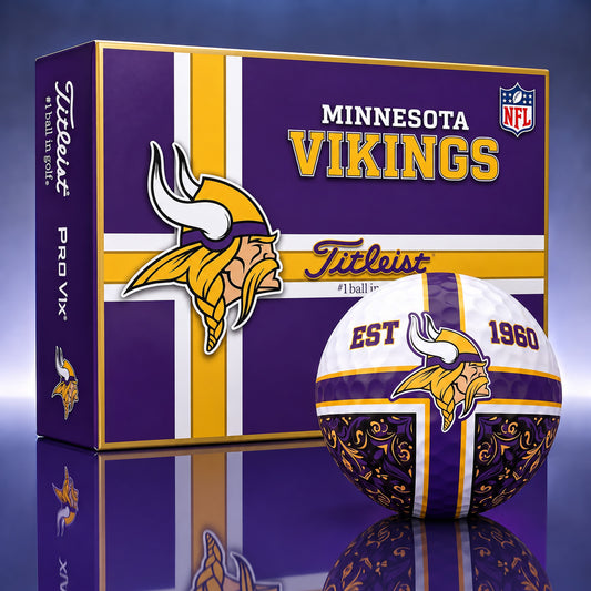 OFFICIAL TITLIEST X PREMIUM NFL MIN 3D GOLF BALL IN THE SHAPE OF A CROSS FOR FAN EDITION