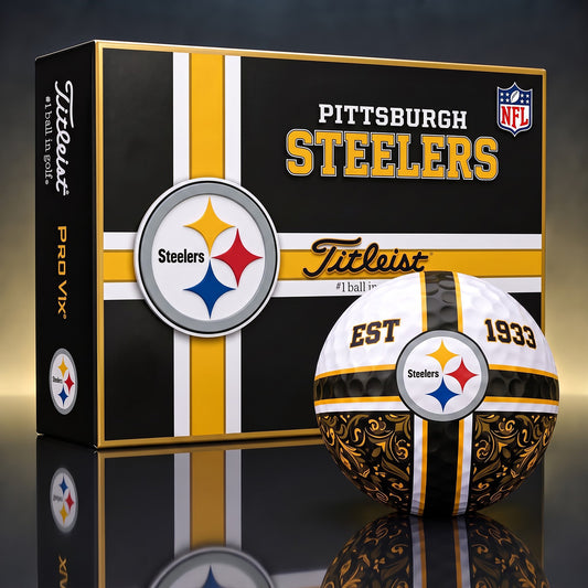 OFFICIAL TITLIEST X PREMIUM NFL PIT 3D GOLF BALL IN THE SHAPE OF A CROSS FOR FAN EDITION