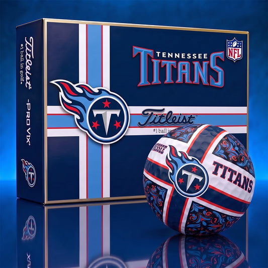 OFFICIAL TITLIEST X PREMIUM NFL TEN 3D GOLF BALL IN THE SHAPE OF A CROSS FOR FAN EDITION V2