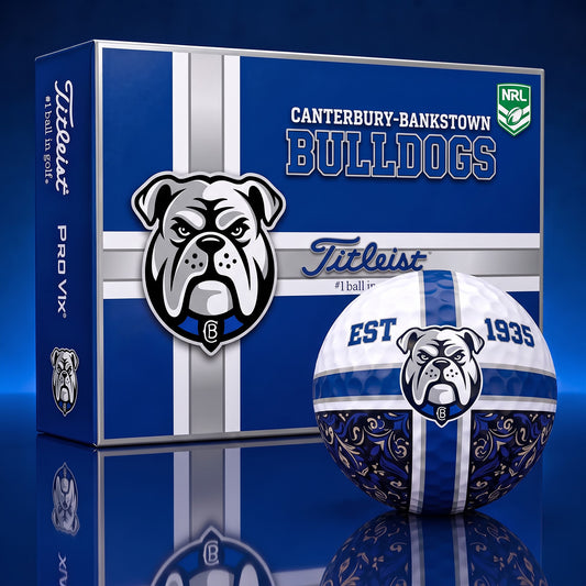 OFFICIAL TITLIEST X PREMIUM NRL CBB 3D GOLF BALL IN THE SHAPE OF A CROSS FOR FAN EDITION
