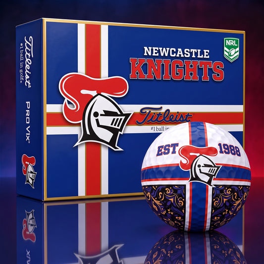 OFFICIAL TITLIEST X PREMIUM NRL NK 3D GOLF BALL IN THE SHAPE OF A CROSS FOR FAN EDITION