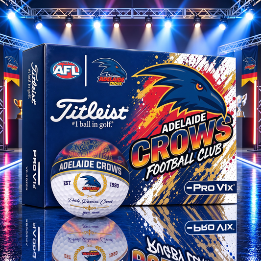OFFICIAL TITLIEST X SIGNATURE AFL AC BESPOKE NAME 3D GALAXY SKYLINE IN NIGHT GOFT BALL EDITION