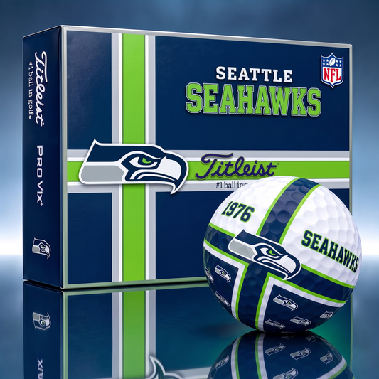 Official NFL x Titleist SS Bespoke 3D Cross V3 Golf Balls  for Faithful Fans EDITION