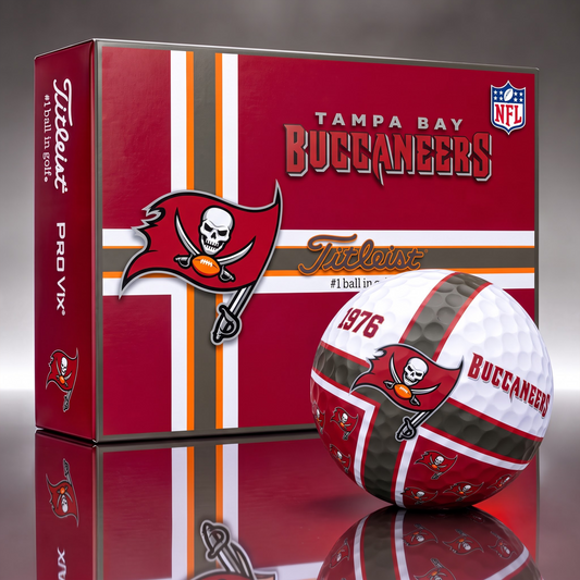 Official NFL x Titleist TBB Bespoke 3D Cross V3 Golf Balls  for Faithful Fans EDITION