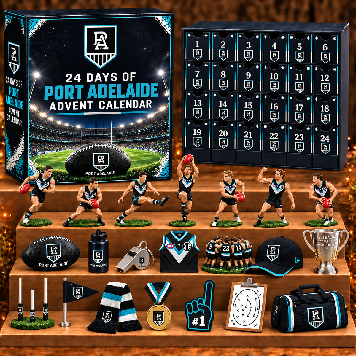 PA x AFL Personalized 24 Days Of Super Rugby Advent Calendar Blink Box