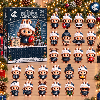 PREMIUM AFL X CB EXCLUSIVE Labubu Christmas KICKOFF 24 Days Of Advent Calendar Blink Box