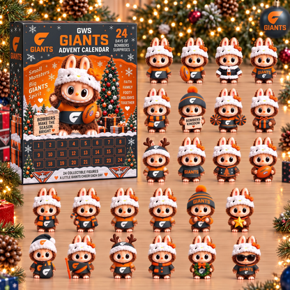 PREMIUM AFL X GG EXCLUSIVE Labubu Christmas KICKOFF 24 Days Of Advent Calendar Blink Box