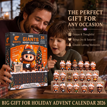 PREMIUM AFL X GG EXCLUSIVE Labubu Christmas KICKOFF 24 Days Of Advent Calendar Blink Box