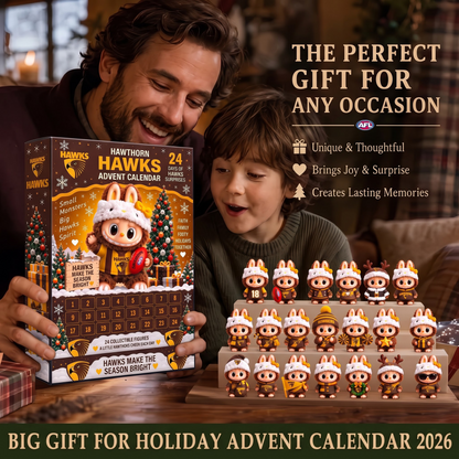 PREMIUM AFL X HAW EXCLUSIVE Labubu Christmas KICKOFF 24 Days Of Advent Calendar Blink Box