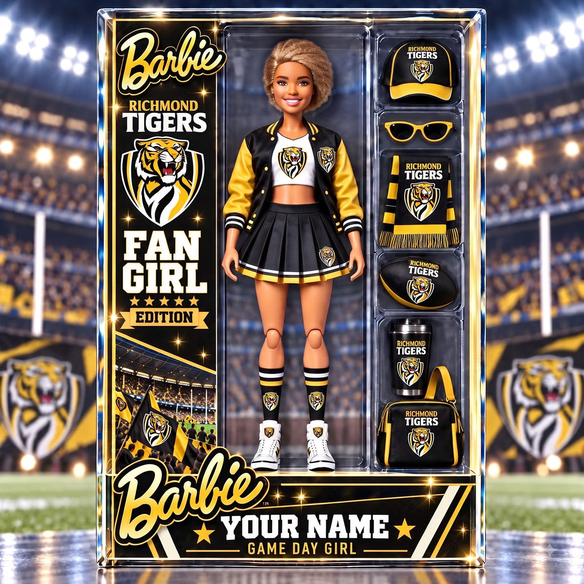 PREMIUM AFL X RT EXCLUSIVE Barbie Personalized V3 Acrylic Block Plaque Gifts For Fan - Limited Edition