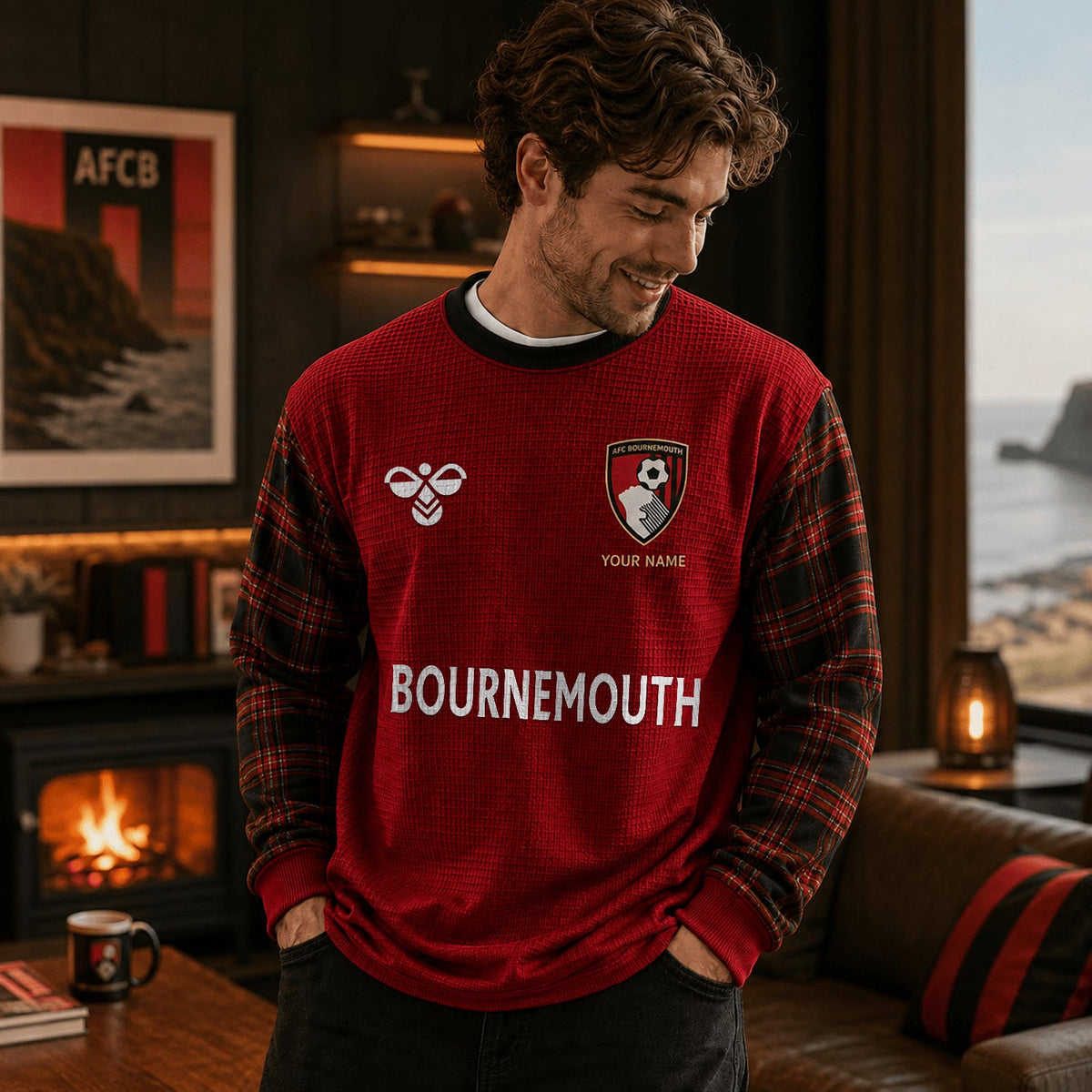 PREMIUM EPL X BOU EXCLUSIVE PERSONALIZED CLASSIC SWEATSHIRT LIMITED EDITION