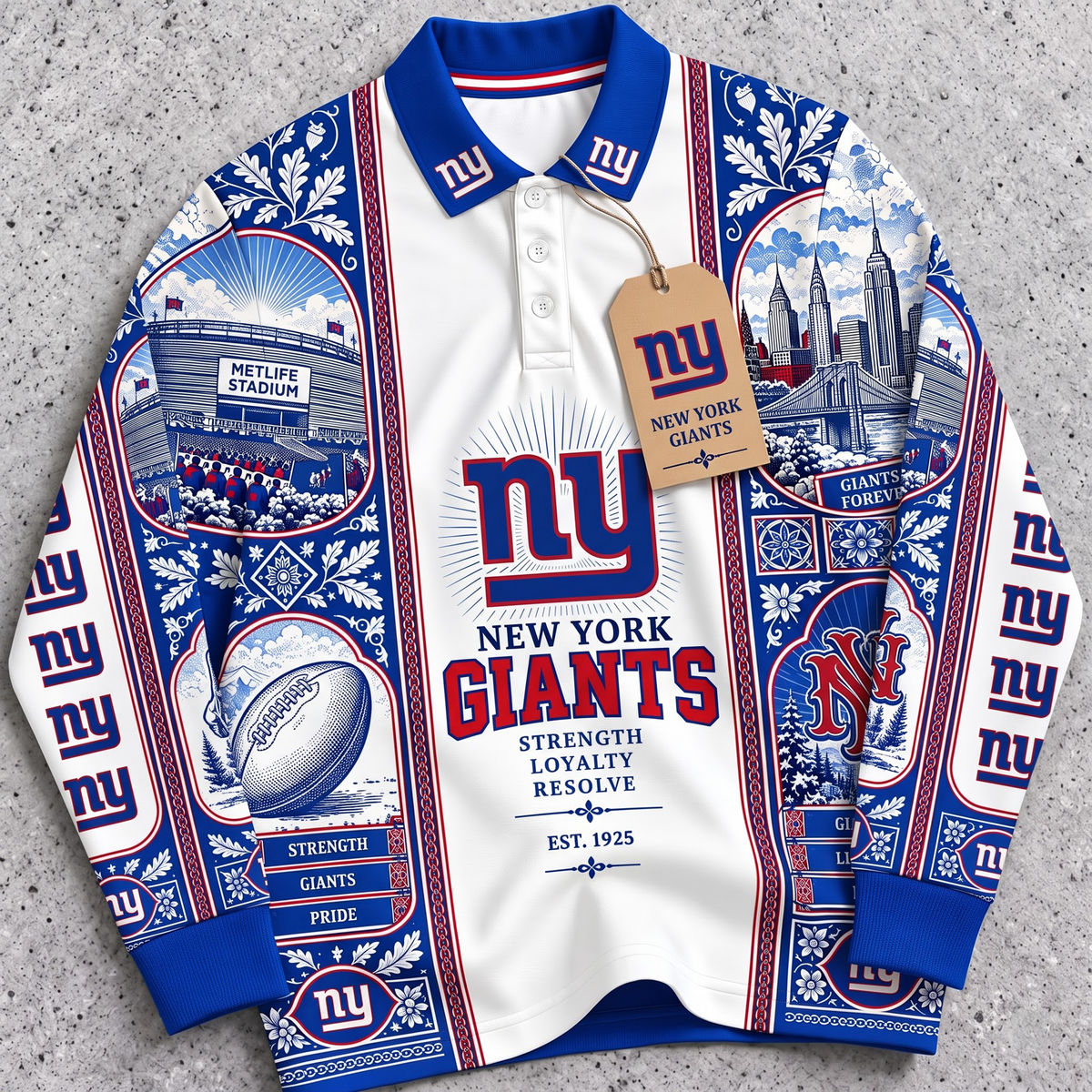 PREMIUM NFL X NYG EXCLUSIVE CLASSIC VINTAGE LIMITED EDITION