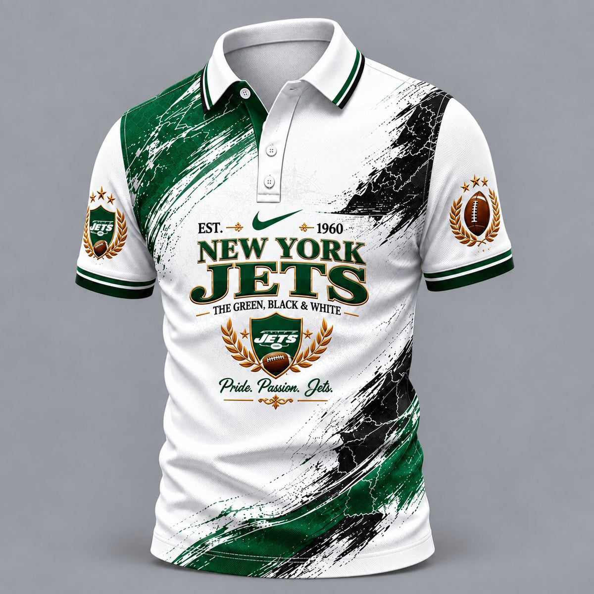 PREMIUM NFL X NYJ EXCLUSIVE Classic Fan Polo Limited Edition