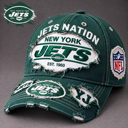OFFICIAL NFL X PREMIUM NYJ BESPOKE GAME DAY CAP EDITION