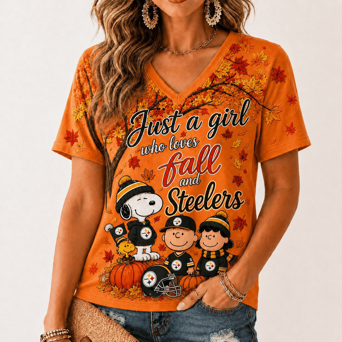 PS Premium NFL Fall Season V-Neck