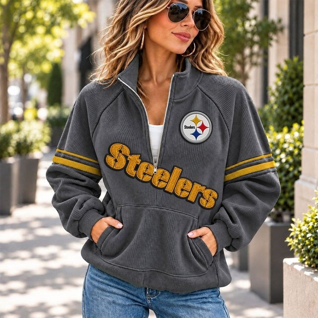 PS x NFL Corduroy Half-Zip Sweatshirt