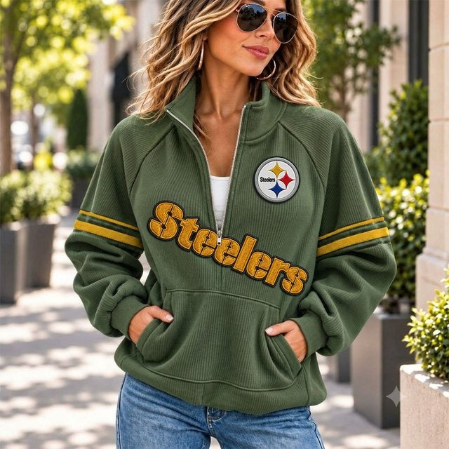 PS x NFL Corduroy Half-Zip Sweatshirt