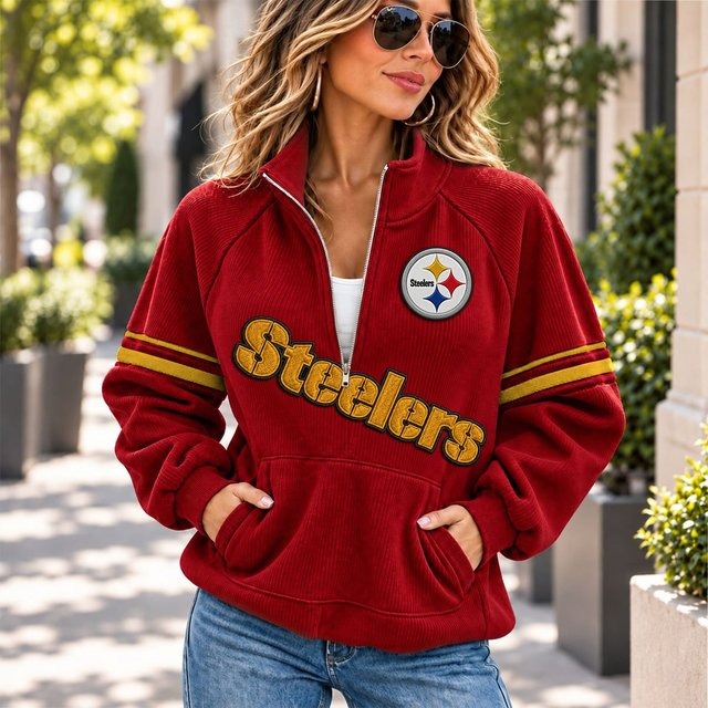 PS x NFL Corduroy Half-Zip Sweatshirt