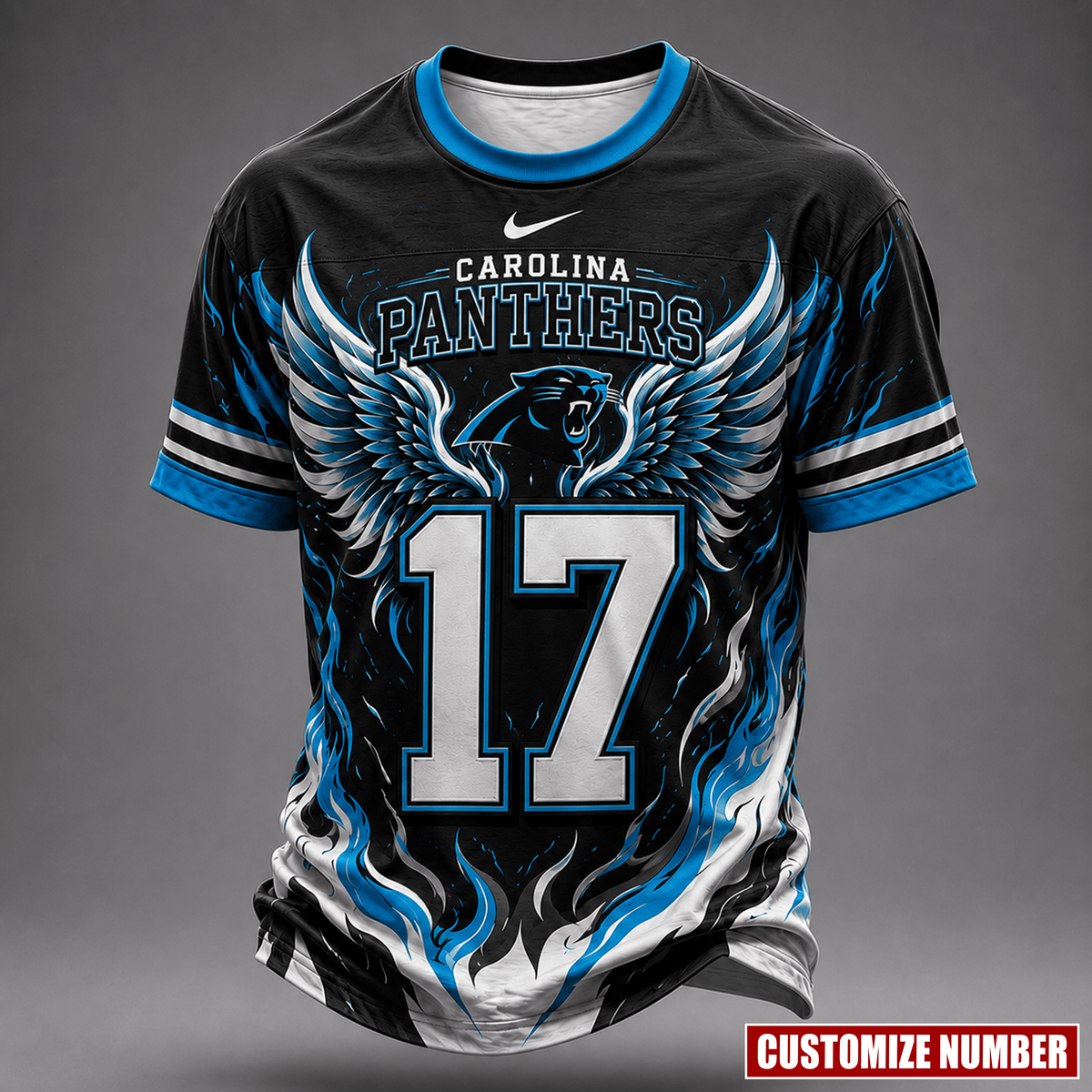 Premium NFL X CP EXCLUSIVE PERSONALIZED Wings of Fury T-Shirt LIMITED EDITION