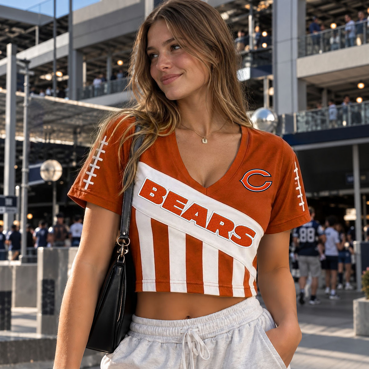 Premium NFL x CHI T Shirt V-neck
